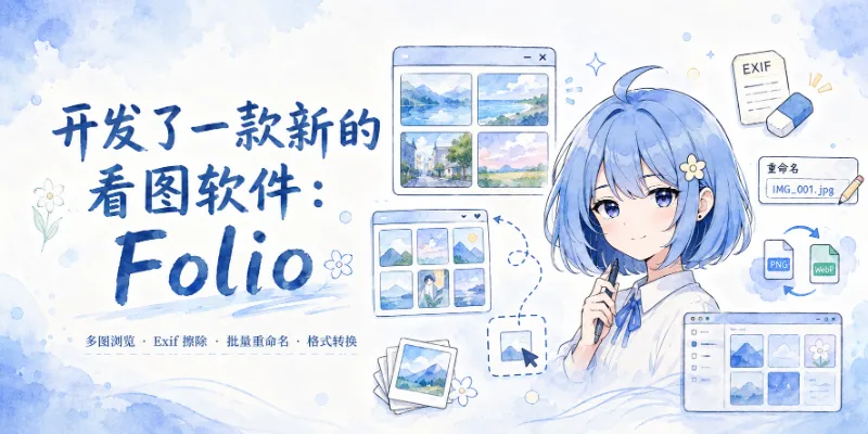 开发了一款新的看图软件 ：Folio
